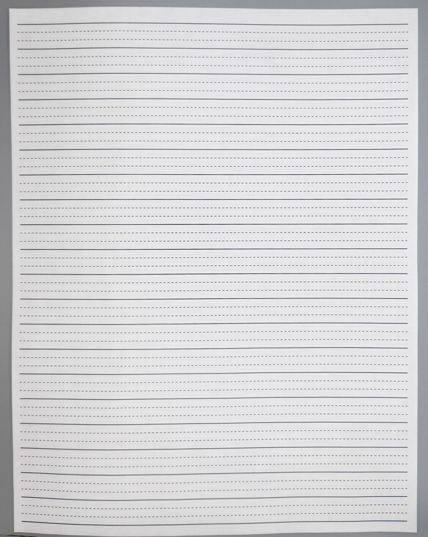 Early Cursive Bond Paper | 11" x 8.5", ruled short or long - ream