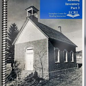 Informal Read Inventory Part 3, textbook (Middle/High school)
