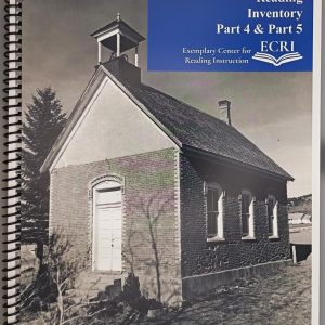 Informal Reading Inventory 4-5, textbook