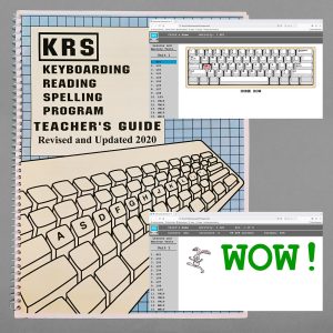Keyboarding-Reading-Spelling (KRS) Windows CD + Teacher's Guide