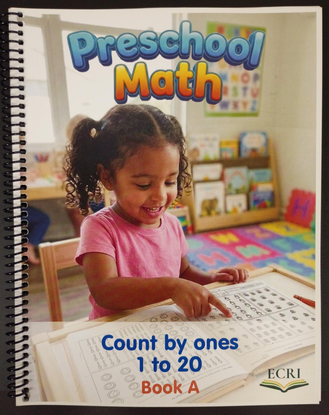 Math Books for Students - Book A: Count by ones 1-20