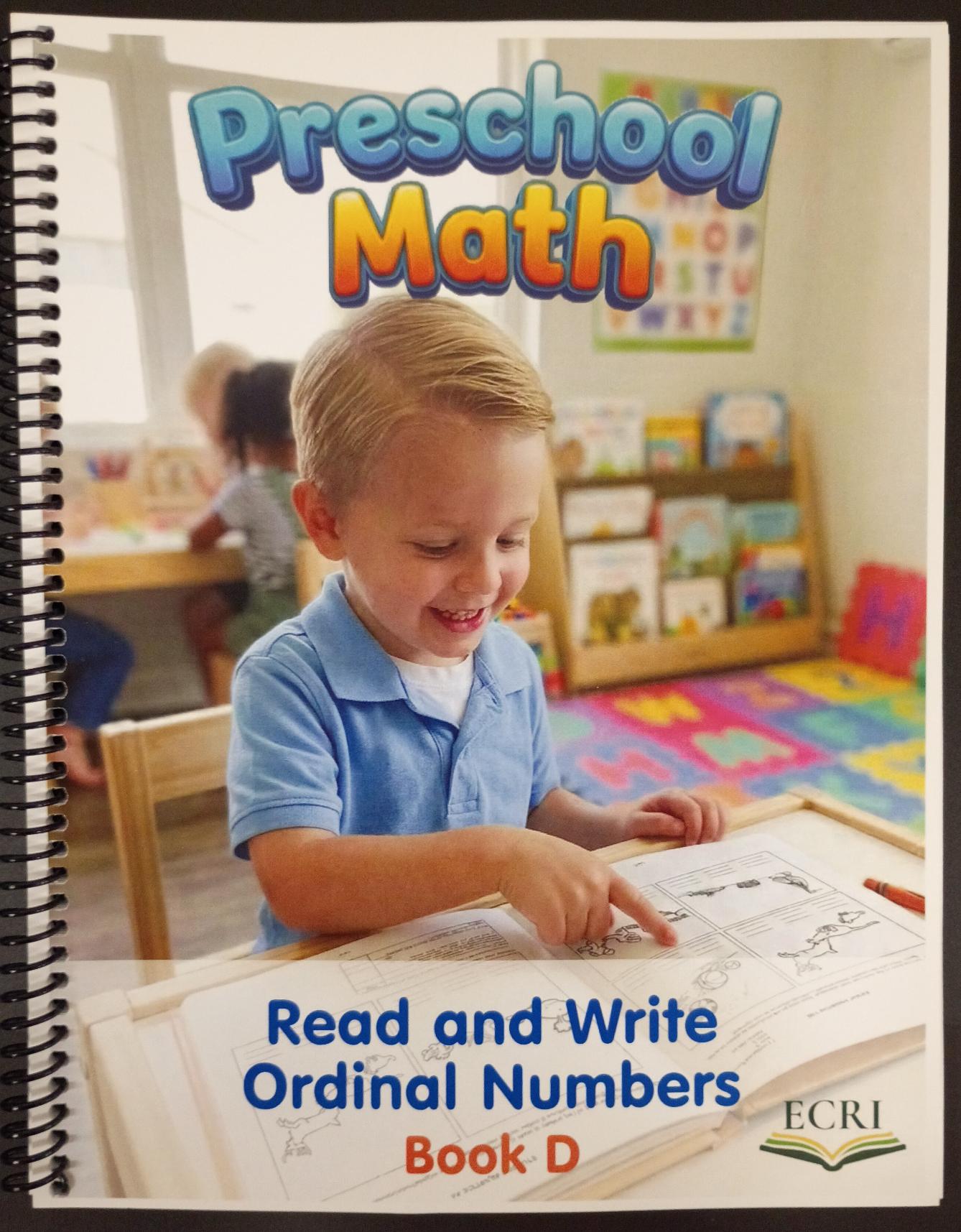 Math Books for Students - Book D: Read and Write Ordinal Numbers