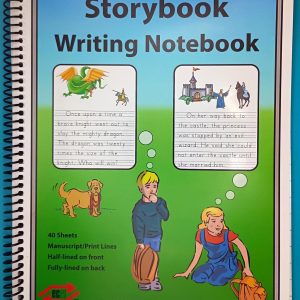 Storybook Notebook for Homeschool | 11" x 8.5", spiral bound