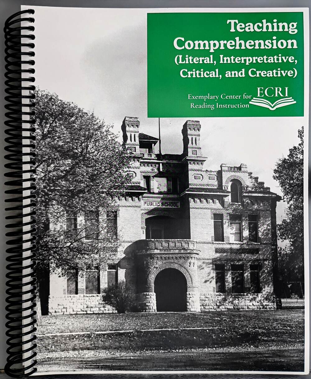 Teaching Comprehension (Literal, Interpretative, Critical and Creative), textbook