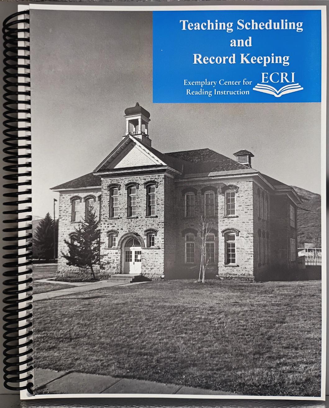 Teaching Scheduling and Record Keeping, textbook