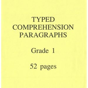 Comprehension Materials