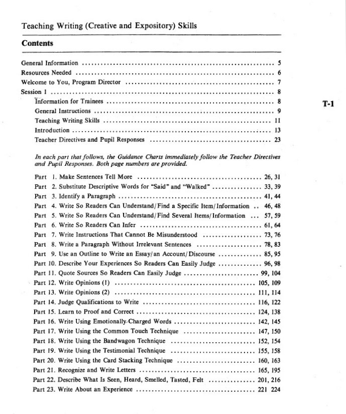 Teaching Writing Skills, Book 1, textbook - Image 2